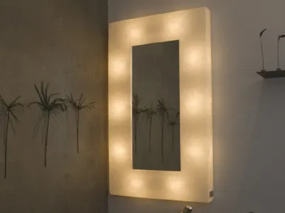 Lampada realizzata in resina e specchio Ego di In-Es Artdesign