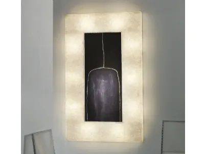 Lampada in resina Nebulite e stampa digitale Lunar Bottle 2 di In-Es Artdesign